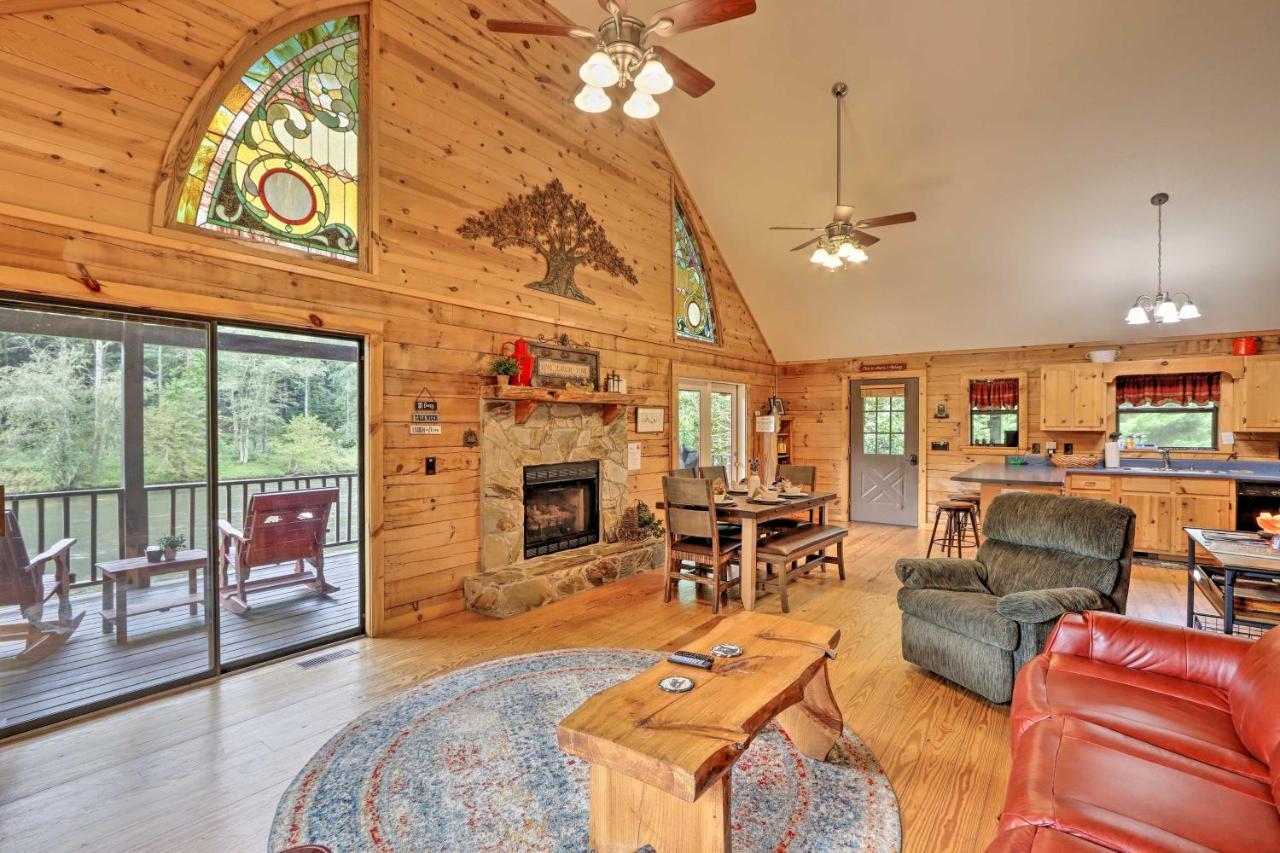 Rivers Edge - Ultimate Riverfront Getaway Hayesville Buitenkant foto